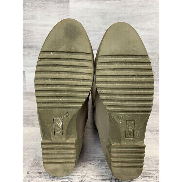 Totes Stride Womens Size 9M Faux Fur Lined Waterproof Winter Boots Beige/Khaki - Picture 8 of 8